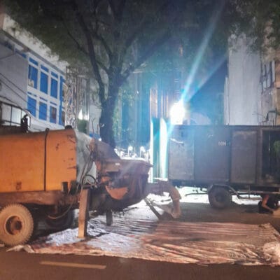 Dự án đổ bê tông tại quận Bình Tân