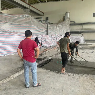 Đổ bê tông tươi tại Đồng Nai