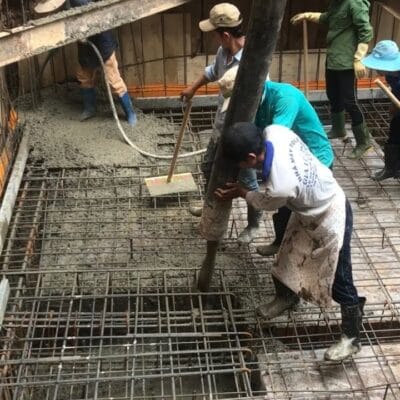 Dự án đổ bê tông tươi ở Tân Bình