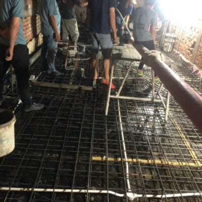 Dự án đổ bê tông tươi nhà phố